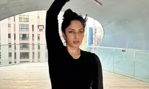 Sriya Reddy practices Kalaripayattu for Pawan Kalyan-starrer OG