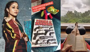 Shweta reads books on pistols, revolvers: ‘Gajgamini ki padhai chal rahi hai’ Shweta reads books on pistols, revolvers: ‘Gajgamini ki padhai chal rahi hai’