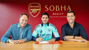Mikel Arteta signs new long-term contract with Arsenal