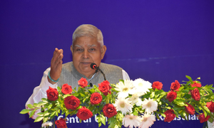 Individuals holding Constitutional positions compromise nationalism: Jagdeep Dhankhar