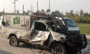 Eight security personnel injured in IED attack in Pakistan