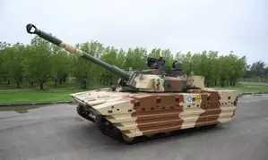 Indian Light Tank Zorawar clears field firing trials in deserts