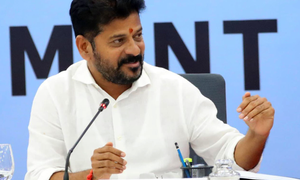 Revanth Reddy for developing Greater Hyderabad as a clean city like Indore