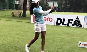 Vidhatri overcomes wet conditions to win third straight title in 11th Leg of WPGT