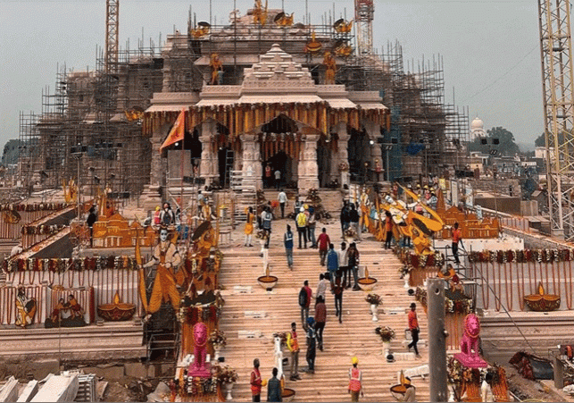 Construction of Ram Mandirs Shikhara to Begin in October, Ram Darbar to be Installed by Holi 2025 Construction of Ram Mandirs Shikhara to Begin in October, Ram Darbar to be Installed by Holi 2025