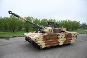Indian Light Tank Zorawar clears field firing trials in deserts