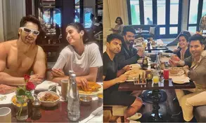 Varun, Janhvi, Sanya savour scrumptious breakfast during Sunny  Sanskari Ki Tulsi Kumari shoot