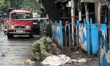 Explosion on SN Banerjee Road in Kolkata Leaves One Injured, Police Investigate