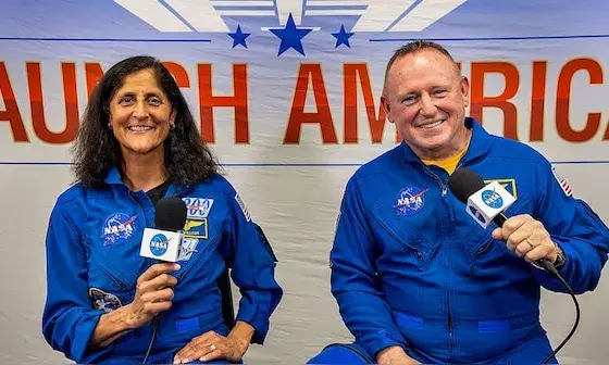 Sunita Williams Holds Worlds First Space Press Conference, Explains Why She Cant Return to Earth Yet Sunita Williams Holds Worlds First Space Press Conference, Explains Why She Cant Return to Earth Yet