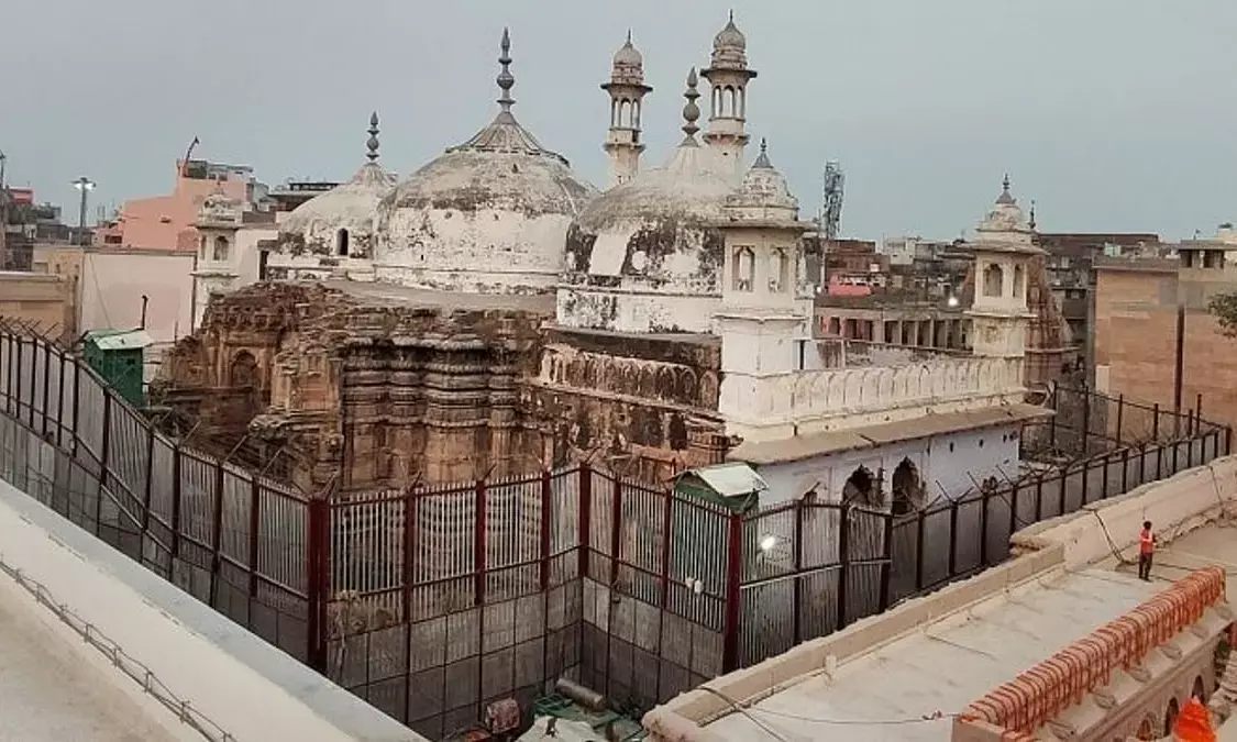 Uttar Pradesh CM Yogi Adityanath Objects to Gyanvapi Mosque Being Called a Muslim Place of Worship, Declares It a Temple of Lord Shiva