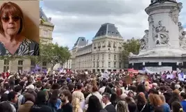 France: Thousands gather in support of victim drugged and raped for  10 years
