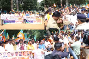K’taka BJP protests condemn Rahul Gandhis statement on revoking reservation