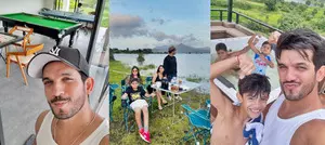 Arjun Bijlani gives a glimpse of his delightful family trip