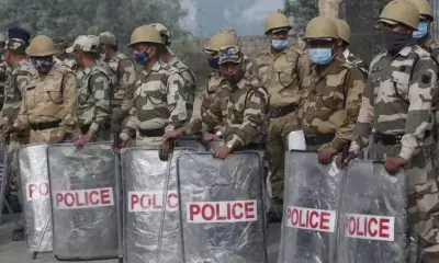 Tight security at defected MLA’s house in Hyderabad