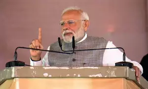 PM Modi labels JMM, RJD, Cong as three enemies of Jharkhand