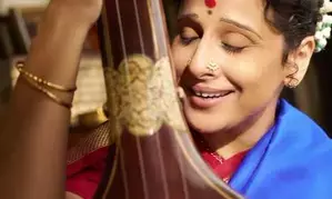 Vidya Balan pays an ode to M. S. Subbulakshmi, adorns musician’s iconic look