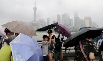 Typhoon Bebinca makes landfall in Shanghai