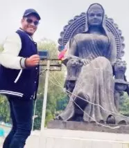 Man booked for obscene dance before Rani Kamlapatis statue in Bhopal Man booked for obscene dance before Rani Kamlapatis statue in Bhopal