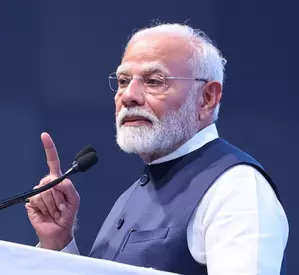 Our work in first 100 days gives a reflection of speed and scale: PM Modi Our work in first 100 days gives a reflection of speed and scale: PM Modi