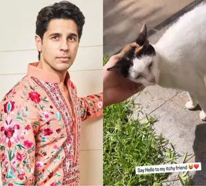 Sidharth Malhotra’s pawfect video with his ‘itchy’ cat melts hearts Sidharth Malhotra’s pawfect video with his ‘itchy’ cat melts hearts
