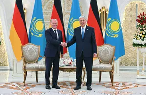 Russia invincible militarily, says Kazakh President in meeting with German Chancellor Scholz Russia invincible militarily, says Kazakh President in meeting with German Chancellor Scholz