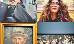 Fatima Sana Shaikh gives glimpse of her cultural tour of Amsterdam’s Rijksmuseum
