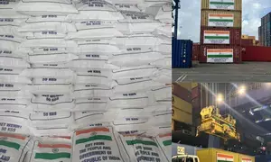 India sends humanitarian aid to drought-struck Namibia