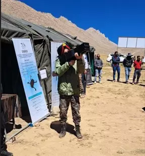 Drone solution: Indian Army unveils HIM-DRONE-A-THON 2 in Ladakh Drone solution: Indian Army unveils HIM-DRONE-A-THON 2 in Ladakh