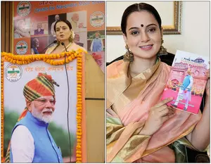 PM Modi is true secular, liberal and feminist: Kangana Ranaut (Lead)