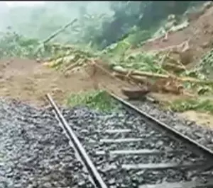 Mizoram: Train services & road transportation disrupted due to rains