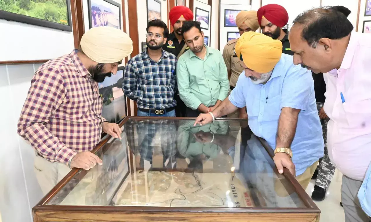 Punjab Water Minister Chetan Singh Jouramajra Inspects Bhakra Dam