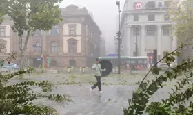 Chinese cities suspend classes as Typhoon Bebinca nears