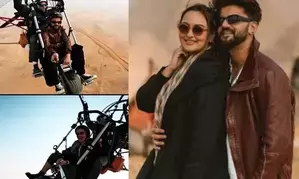 Sonakshi Sinha shares adventurous video from her dating phase with Zaheer Iqbal