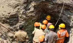 Rajasthan: Toddler falls in borewell, rescue operations underway