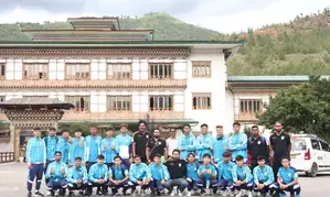India U17 mens team lands in Bhutan ahead of SAFF Championship