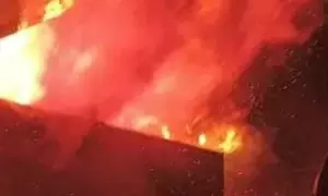 Over 25 houses set on fire in Bihar’s Nawada over property dispute