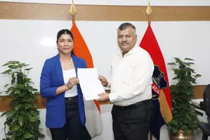Boxer Nikhat Zareen takes over as Deputy Superintendent of Police in Telangana