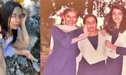 Celina Jaitley shares throwback picture from her school life