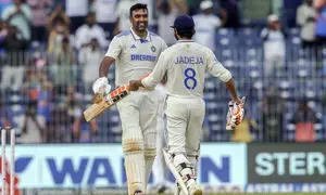 1st Test: Ashwin-Jadeja rearguard act helps India reach 339/6 against Bangladesh