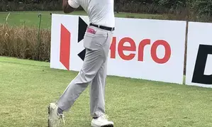 Golf: Vidhatri overcomes late triple bogey to share lead with Hitaashee in Leg 12 of WPGT