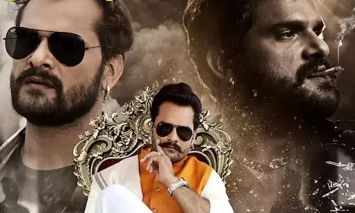 Khesari Lal Yadavs Upcoming Film Apradhi Set to Release This Durga Puja