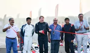 Former F1 champion Mika Hakkinen inaugurates Indias first CIK-certified karting circuit near Chennai