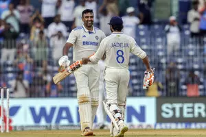 1st Test: Ashwin-Jadeja rearguard act helps India reach 339/6 against Bangladesh
