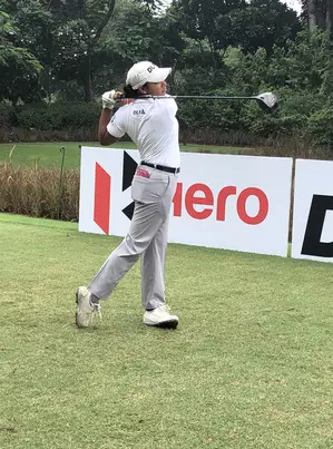 Golf: Vidhatri overcomes late triple bogey to share lead with Hitaashee in Leg 12 of WPGT