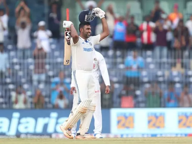 Ravichandran Ashwin Sets New World Record in Test Cricket with Century and Bowling Feats Ravichandran Ashwin Sets New World Record in Test Cricket with Century and Bowling Feats