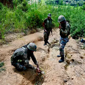 Seven IEDs with 28.5 kg explosives neutralised in Manipur Seven IEDs with 28.5 kg explosives neutralised in Manipur