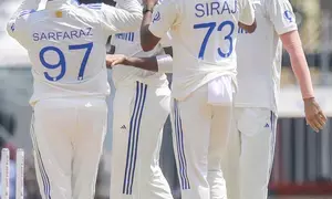 1st Test: Bumrah, Jadeja & Siraj strike as India reduce Bangladesh to 112/8