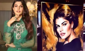 Sukesh Chandrashekhar unveils portrait of Jacqueliene; calls it ‘straight out of my dreams’