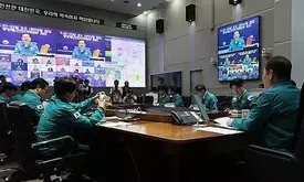 South Korean govt raises heavy rain warning level