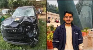 Gurugram: Biker killed after being hit by SUV Gurugram: Biker killed after being hit by SUV